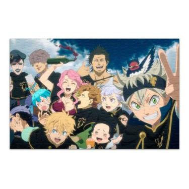 Imagem de Quebra-cabeça Personalizado Black Clover 48 Peças - Pomps Geek