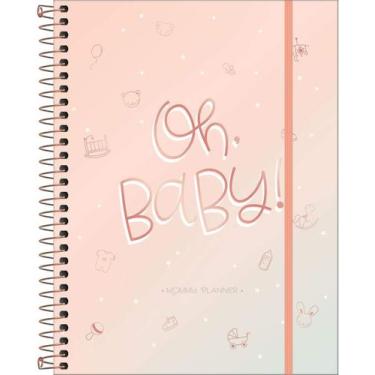 Imagem de Agenda Espiral Free Pin Mommy M7 Multicor - Tilibra