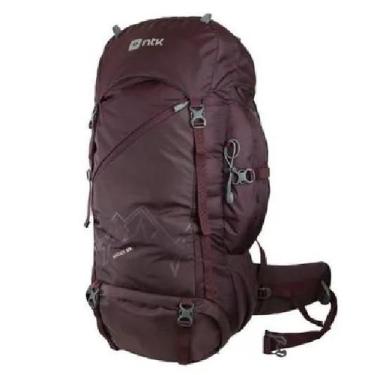 Imagem de Mochila De Ataque Andes 55l Caminhada Trekking E Trilha Vinho Ntk - NA