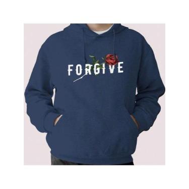 Imagem de Moletom Casaco Rosa Aesthetic Blusa Canguru AL7 Store, Azul marinho, G