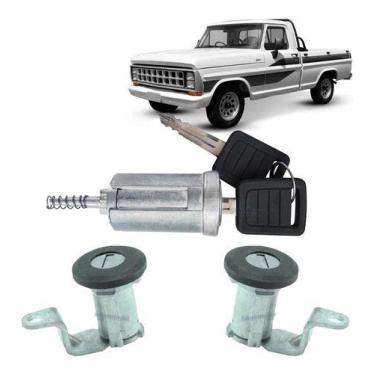 Imagem de Kit Cilindro Miolo Ignição Porta F1000 F4000 F22000 1986 a 1992 - SHAL