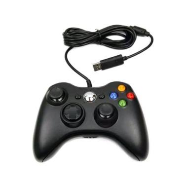 Imagem de Controle Com Fio De Xbox 360 Compatível Xbox 360 PC Joystick Com Fio -
