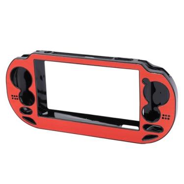 Imagem de Capa Protetora para PS Vita 1000, Capa de Proteção de Transporte Rígida para PSV 1000 Liga de Alumínio Anti Arranhões Quedas de Impressões Digitais Console de Jogo Portátil Capa