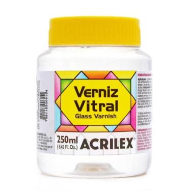 Imagem de Verniz Vitral Acrilex Incolor 250ml