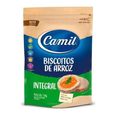 Imagem de Biscoito de Arroz Integral Camil 150g