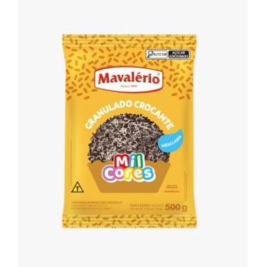Imagem de Chocolate Granulado Mesclado 500g - Mavalerio - Mavalerio 
