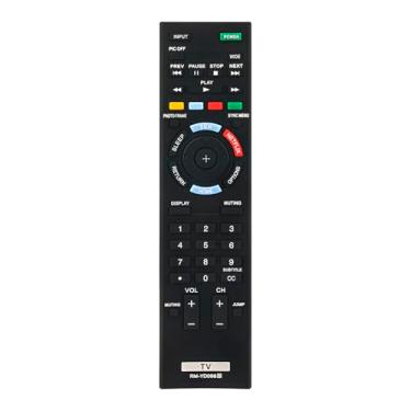 Imagem de Controle remoto de substituição para TV RM-YD096, compatível com Sony Bravia LCD LED HDTV KDL-70R550A KDL-60R510A KDL-70R551A KDL-60R550A KDL-50R550A KDL-70R520A KDL-60R551A KDL70R550A KDL-60R551A 0A