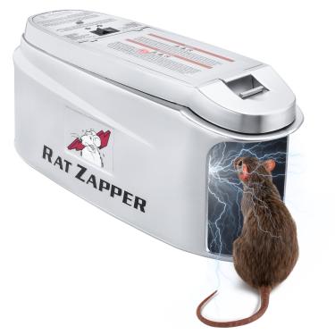 Imagem de Rat Zapper - Armadilhas elétricas para mouse internas para casa - Assassino de rato seguro e eficaz - Zapper eletrônico reutilizável e sem toque - Assassino de roedores ao ar livre e interno