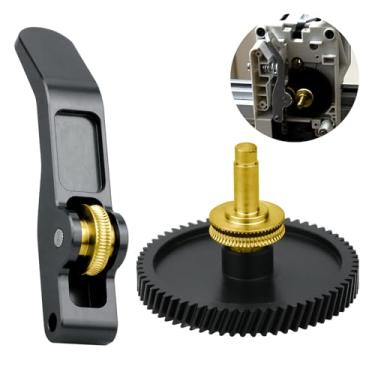 Imagem de Olzzdda Acessórios Para Impressora 3D 1 Peça De Conjunto De Engrenagens De Extrusora De Aço Endurecido Dourado, Kit De Alça De Liga De Alumínio Compatível Com Bambu Lab A1/A1 Mini
