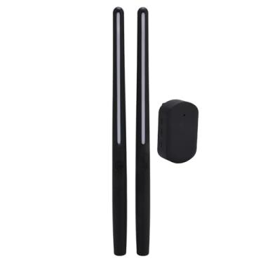 Imagem de Conjunto de Bateria de Ar Elétrica, Vários Modos que Economizam Espaço Conjunto de Baquetas Elétricas Conjunto de Bateria Eletrônica Conjunto de Baquetas de Ar Com Adaptador de