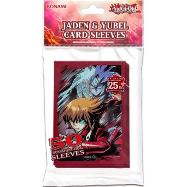 Imagem de 50 Sleeves Yugioh Jaden Yubel Shield Konami