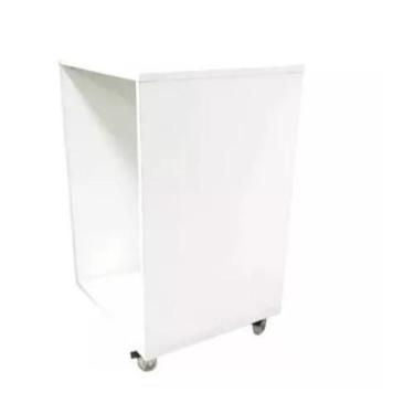 Imagem de Suporte Decorativo De Madeira Organizador Esconde Botijão - Montalar