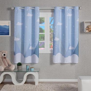 Imagem de Cortina Infantil Blackout Estampada 2,00x1,40 Decoração, Quarto, Menin