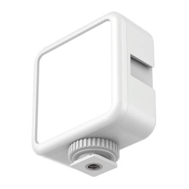 Imagem de Mini Luz de Vídeo LED Ulanzi VL49 RGB, Recarregável Branca, Brilho e Temperatura Ajustáveis 2500K-9000K, Bateria 2000mAh, Fixação Magnética, Sapata Fria Reta e Rosca 1/4" para Câmeras e Smartphones