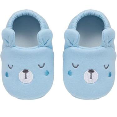 Imagem de Pantufa Infantil Antiderrapante Quentinha Tamanho 16/17 Buba