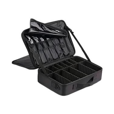 Imagem de Estojo de Maquiagem Profissional de Grande Capacidade para Viagem, XL 