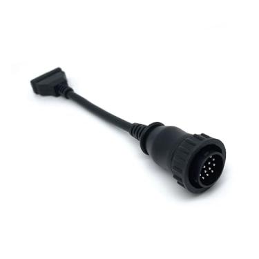 Imagem de LAUNCH Adaptador original para Mercedes-Benz DR15 macho para OBD1 macho de 14 pinos [Observação: não pode trabalhar sozinho] para scanner de diagnóstico X-431