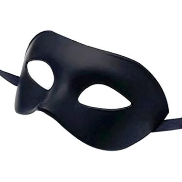 Imagem de PHCYAS Máscaras de maquiagem masculinas, máscaras de Carnaval de Veneza, maquiagem masculina de festa de baile, Dia das Bruxas