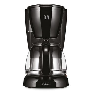 Imagem de Cafeteira Elétrica 32 Xícaras Filtro Reutilizável e Colher Dosadora 127v Multi - GO037