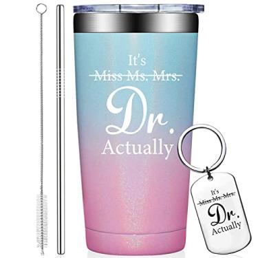 Imagem de Grifarny Doctor Gifts - Appreciation Thank You Birthday Christmas Gifts for Doctors - Graduation Gifts for Doctor, Physician MD, Med, Ph.D, Medical Students - Doctor Tumbler 20oz