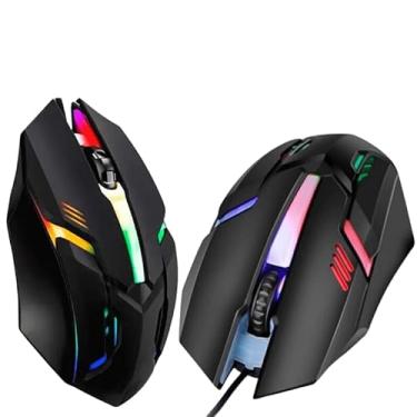 Imagem de Mouse Gamer Usb Led Rgb 1200DPI Exbom - MS-62