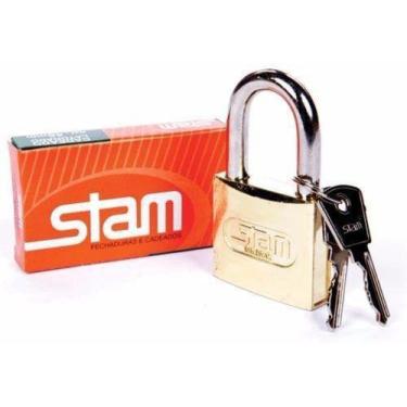Imagem de Cadeado 30 Mm Stam Com Chave