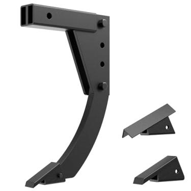 Imagem de Piclafe Escavador de trincheira montado em engate, estripador de 3 pontos com arado de haste de vala de 40,6 cm, subsolador resistente, haste estripadora compatível com trator ATV/UTV, buster médio