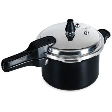 Imagem de Panela Pressão Indução Antiaderente Brinox 5,4L Ceramic Life