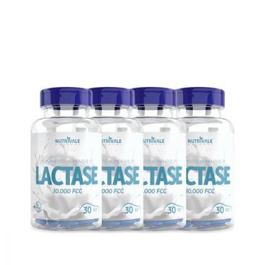 Imagem de Lactase 10000 Fcc 30 Capsulas 500 Mg 4 Unidades