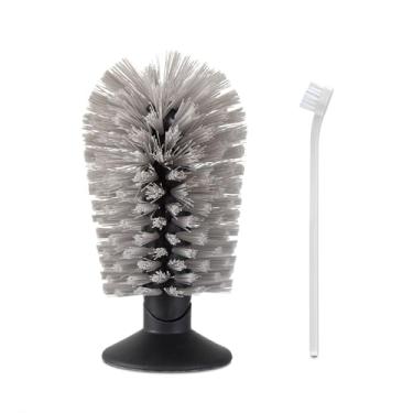 Imagem de Escova de tartaruga com ventosa, acessórios de tanque de tartaruga, conjunto de escova de limpeza de concha de tartaruga, brinquedo aquático de suprimentos de tartaruga