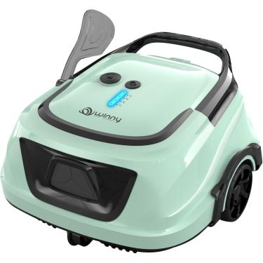 Imagem de WINNY POOL CLEANER (Atualizado Em 2025) Aspirador De Piscina Robótico Sem Fio A1, Automático Com Autonomia 120 Minutos, Sucção Potente E Filtros Duplos, Carregamento Rápido 2,5 Horas, Ideal Para Pis