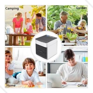 Imagem de Mini Climatizador Umidificador Ventilador de Ar Condicionado - WCAN