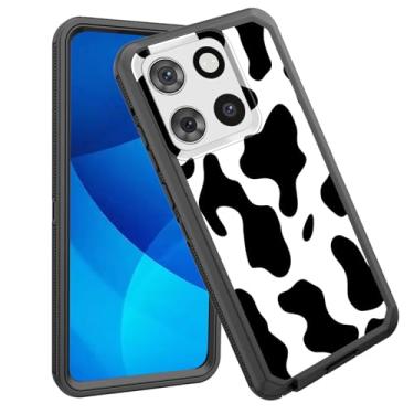 Imagem de GFEWYTJYJ Capa para Moto G Stylus 5G 2025, à prova de choque, 3 camadas, proteção total, resistente, de alto impacto, capa rígida para Motorola Moto G Stylus 5G 2025, estampa de vaca