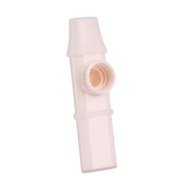 Imagem de menolana Kazoo Flute mini fácil de aprender para iniciantes instrumentos musicais de ajuste fino para piano ukulele violino teclado bolsa de presente, Rosa