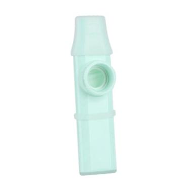 Imagem de menolana Kazoo Flute mini fácil de aprender para iniciantes instrumentos musicais de ajuste fino para piano ukulele violino teclado bolsa de presente, Luz Verde