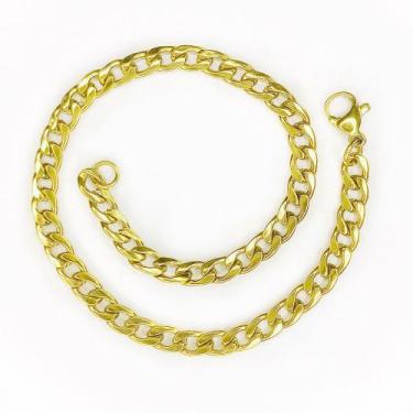 Imagem de Pulseira Masculina 2,5 mm Banhada Ouro 18k Modelo 3x1 - Oremte