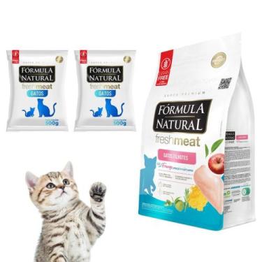 Imagem de Fórmula Natural Fresh Meat Ração Super Premium Para Gatos Filhotes Kit