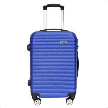 Imagem de Mala De Viagem Bordo 10kg Venture Infinity Rígida Rodas 360° Azul
