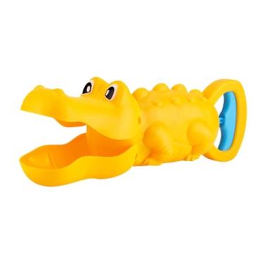 Imagem de Generic Grabber de areia, escavador de areia, brinquedo de sandbox, brinquedo de praia para atividades ao ar livre presente de aniversário, Amarelo de Jacaré