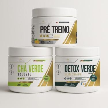 Imagem de Pré-Treino Termogênico+Chá Verde+Detox Verde - Lavinutre