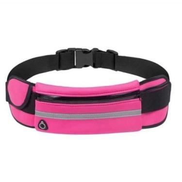Imagem de Pochete Feminina Masculina Corrida Caminhada Academia - NoBrand, Rosa 