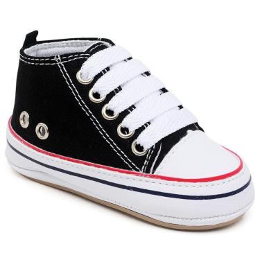 Imagem de Sapato Tênis Bebe Baby Conforto Primeiros Passos Preto