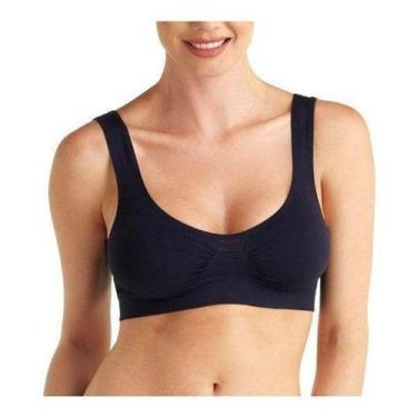 Imagem de Top Sutiã Lupo Sem Costura Loba Classico Original 41300, Preto, G