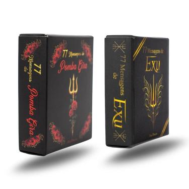 Imagem de Kit Com 2 Box 77 Mensagens Diárias De Pomba Gira E Exu