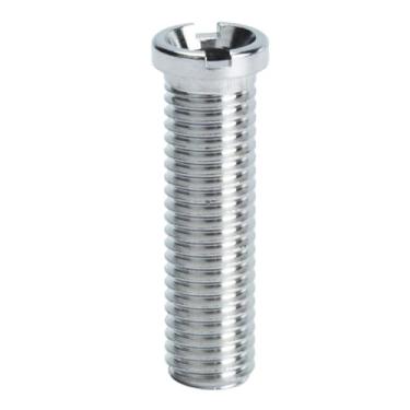 Imagem de RUIAN Pino de ralo de pia industrial M12 - aço inoxidável de 45 mm, para pias de cozinha, fácil instalação, design com fenda, cabe na maioria das pias