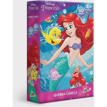 Imagem de Quebra Cabeca - Princesa - Ariel - 60 Pecas - 2798 toyster