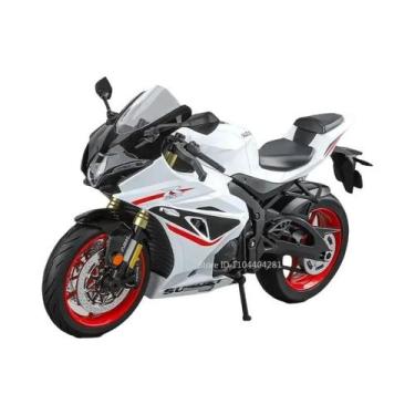 Imagem de Motocicleta De Brinquedo Em Liga Metálica Suzuki GSX-1000R Hayabusa Di