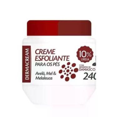 Imagem de Creme Esfoliante Avelã para Pés Dermacream 240G-Unissex