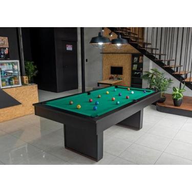 Imagem de Mesa de Sinuca/Bilhar - 2,00x1,10 - Nelson Bilhares, Verde