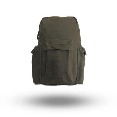 Imagem de Mochila Vertical 50Litros - Lona Encerada - MB, Verde militar